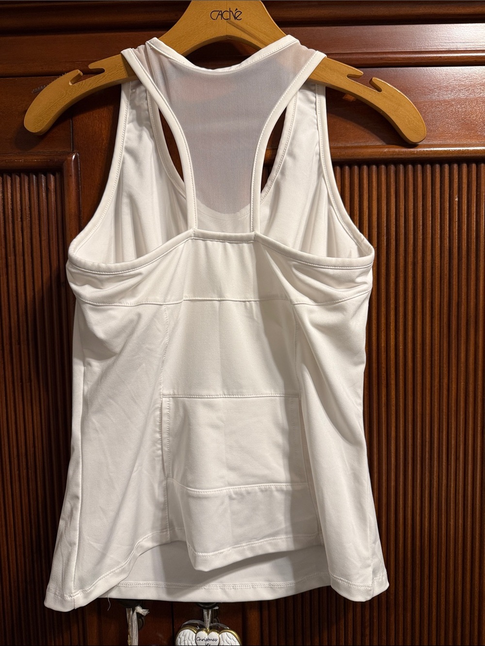 Fila White Racerback Performance Tank - Picture 3 of 5